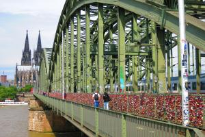 Liebesschloss-Brücke Köln